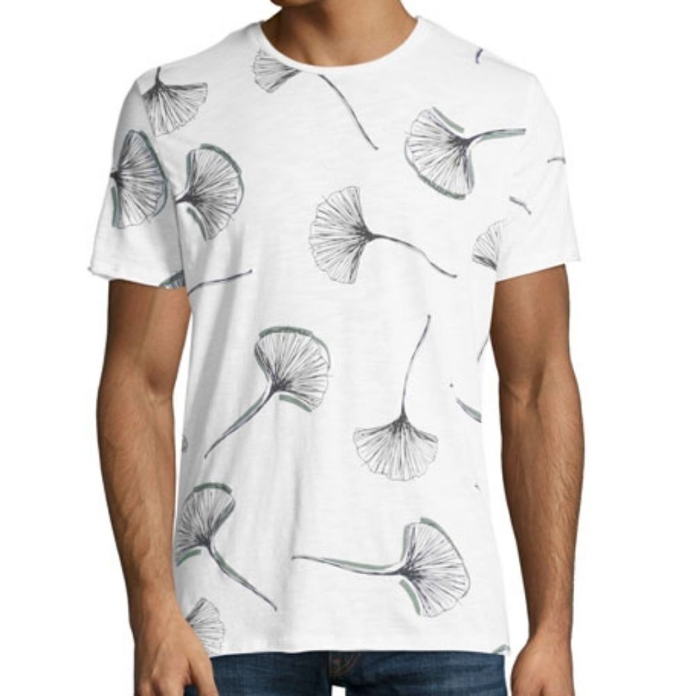 Anthony Morato Ginko Print T-Shirt Sz Med